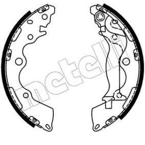 Bremsbackensatz 53-0739 von METELLI günstig für 26,54 € online kaufen