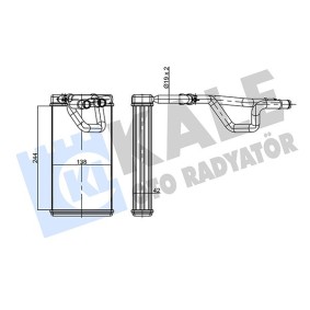 Acquista Scambiatore calore per riscaldamento abitacolo da KALE OTO RADYATOR 360725 a buon mercato per soli 56,72 €