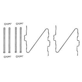 Comprar Kit de accesorios, pastillas de frenos de TRW PFK67 a bajo precio de 26,95 €
