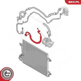 Achetez des Conduite à haute pression, climatisation ESEN SKV 43SKV549 à prix pour 32,53 €