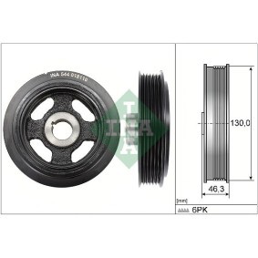 Comprar Polea de cigüeñal de INA 544 0181 10 a bajo precio de 31,94 €