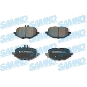 Compre Pastilhas de travão de SAMKO online para Classe E T-Model (S214) a preços moderados