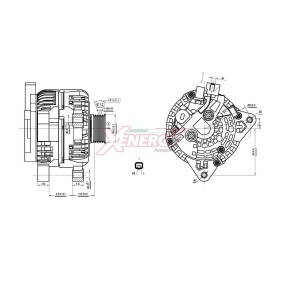 Køb Generator af AP XENERGY XAL29015AD til den lave pris 1224,72 DKK