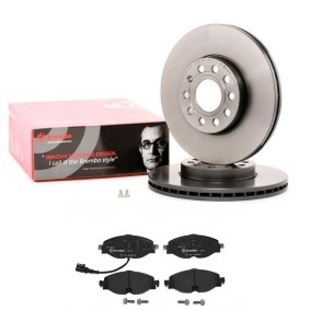 Compre Discos y pastillas de freno de BREMBO online para A3 Limousine (8YS) a precios moderados