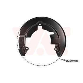 Comprar Chapa protectora contra salpicaduras, disco de freno de VAN WEZEL 1968371 a bajo precio de 19,22 €