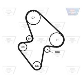 Achetez des Courroie de distribution OPTIBELT ZRK 1142 à prix pour 51,92 €