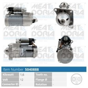 Achetez des Démarreur MEAT & DORIA 5040888 à prix pour 136,46 €