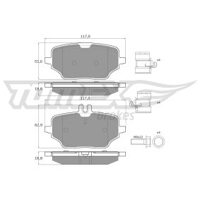ABS-Sensor TX 52-64 von TOMEX brakes günstig für 29,26 € online kaufen