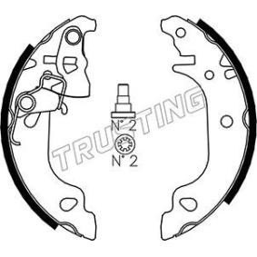 Achetez des Jeu de mâchoires de frein TRUSTING 034.103 à prix pour 53,95 €