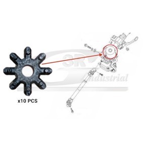 Achetez des Flasque, colonne de direction 3RG 24800 à prix pour 18,62 €