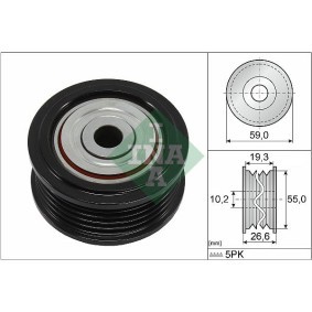 Spannrolle, Zahnriemen 531 0235 20 von INA günstig für 30,19 € online kaufen