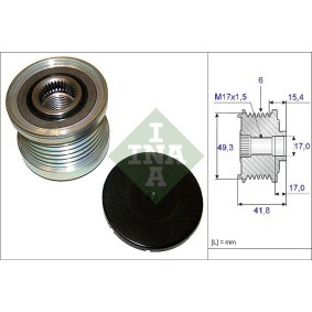 Generatorfreilauf 535 0193 10 von INA günstig für 32,99 € online kaufen