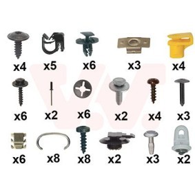 Comprar Kit de montaje, parachoques de VAN WEZEL 0963794 a bajo precio de 76,49 €