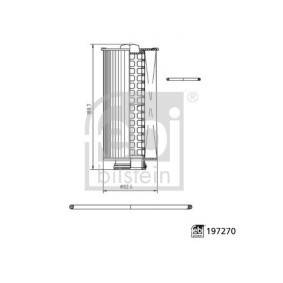 Hydraulikfiltersatz, Automatikgetriebe für VOLVO von FEBI BILSTEIN