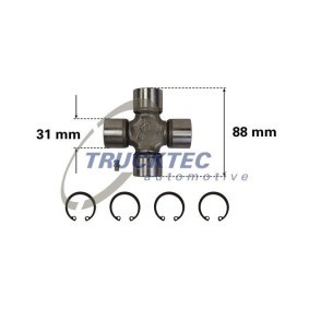 Comprar Flector de transmisión de TRUCKTEC AUTOMOTIVE 02.34.012 a bajo precio de 12,50 €
