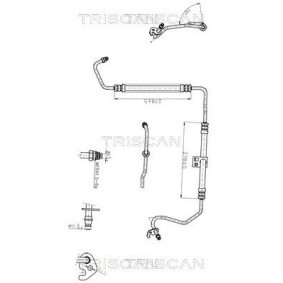 Achetez des Tuyau hydraulique, direction TRISCAN 8516 16045 à prix pour 130,11 €