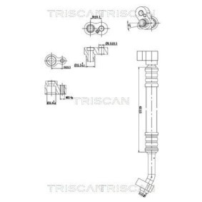 Achetez des Tuyau de clim de chez TRISCAN en ligne pour Cabriolet (R52) à prix modérés