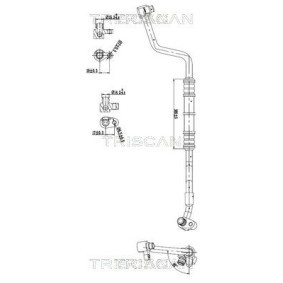 Achetez des Tuyau de clim de chez TRISCAN en ligne pour Cabriolet (R57) à prix modérés