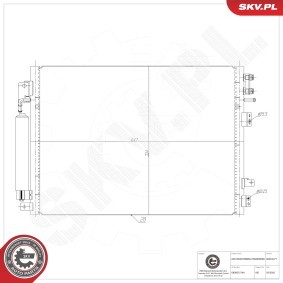 Klimakondensator 86SKV471 von ESEN SKV günstig für 127,01 € online kaufen