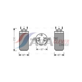 Osta Jäähdytin, moottorin jäähdytys AVA COOLING SYSTEMS:llä MZ2178 edullisesti hintaan 207,17 €