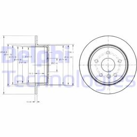 Acquista Disco freno da DELPHI BG3178 a buon mercato per soli 28,57 €