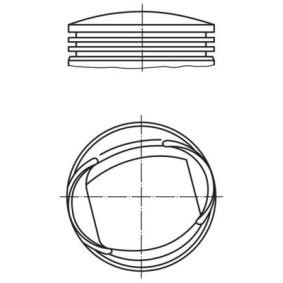 Acquista Pistone motore da MAHLE ORIGINAL 013 18 00 a buon mercato per soli 284,52 €