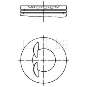 Kolben 607 05 00 von MAHLE ORIGINAL günstig für 72,47 € online kaufen
