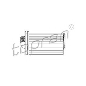 Acquista Scambiatore calore per riscaldamento abitacolo da TOPRAN 207 467 a buon mercato per soli 30,66 €