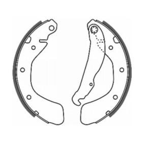 Bremsbackensatz C0X007ABE von ABE günstig für 23,39 € online kaufen