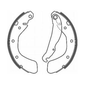 Bremsbackensatz C0X008ABE von ABE günstig für 25,34 € online kaufen