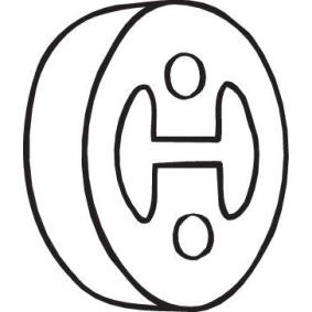 Achetez des Silent-bloc caoutchouc pot d'échappement de chez BOSAL en ligne pour CIVIC VII Hatchback (EU, EP, EV) à prix modérés