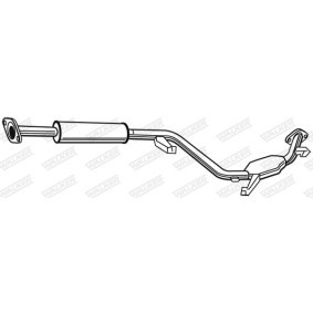 Acquista Marmitta centrale da WALKER 21369 a buon mercato per soli 88,84 €
