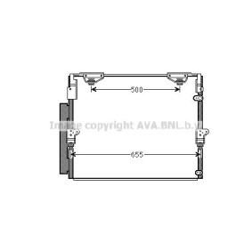 Comprar Condensador, aire acondicionado de AVA COOLING SYSTEMS TO5560 a bajo precio de 133,02 €