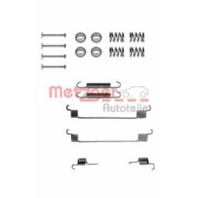 Compre Kit de acessórios, maxilas do travão da METZGER 105-0672 a um preço baixo por 13,12 €