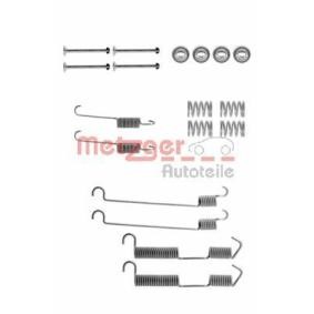 Comprar Juego de accesorios, zapatas de freno de METZGER 105-0646 a bajo precio de 11,59 €