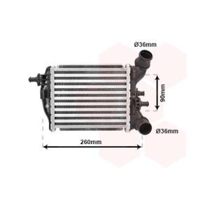 Achetez des Intercooler VAN WEZEL 17004376 à prix pour 137,15 €