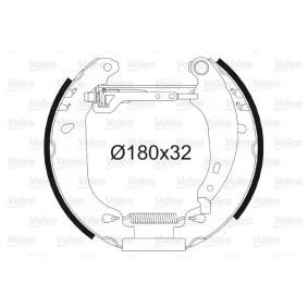 Bremsensatz, Trommelbremse 554835 von VALEO günstig für 166,50 € online kaufen