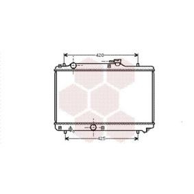 Comprar Radiador, refrigeración del motor de VAN WEZEL 52002035 a bajo precio de 222,51 €