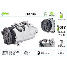 Klimakompressor 813736 von VALEO günstig für 352,89 € online kaufen