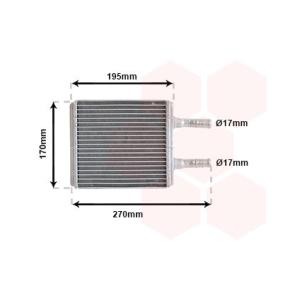 Comprar Radiador de calefacción de VAN WEZEL 82006061 a bajo precio de 30,50 €