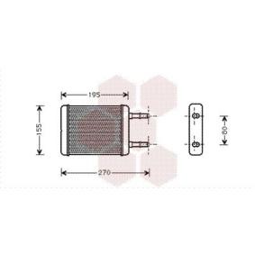 Comprar Radiador de calefacción de VAN WEZEL 82006064 a bajo precio de 65,59 €