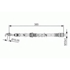Comprar Latiguillo de freno de BOSCH 1 987 481 385 a bajo precio de 16,13 €