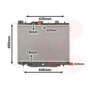 Comprar Radiador, refrigeración del motor de VAN WEZEL 52002122 a bajo precio de 88,28 €