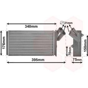 Comprar Radiador de calefacción de VAN WEZEL 09006129 a bajo precio de 32,60 €