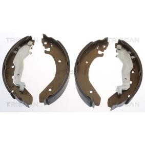 Bremsbackensatz 8100 10527 von TRISCAN günstig für 34,44 € online kaufen