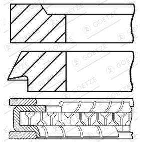 Kolbenringsatz 08-963300-00 von GOETZE ENGINE günstig für 22,21 € online kaufen