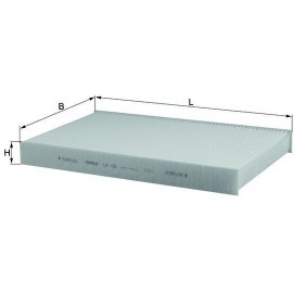 Innenraumfilter LA 138 von KNECHT günstig für 22,59 € online kaufen