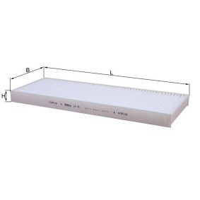 Innenraumfilter LA 45 von KNECHT günstig für 17,19 € online kaufen