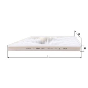 Innenraumfilter LA 57 von KNECHT günstig für 14,62 € online kaufen