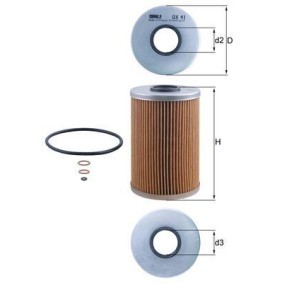 Ölfilter OX 41D von KNECHT günstig für 27,91 € online kaufen